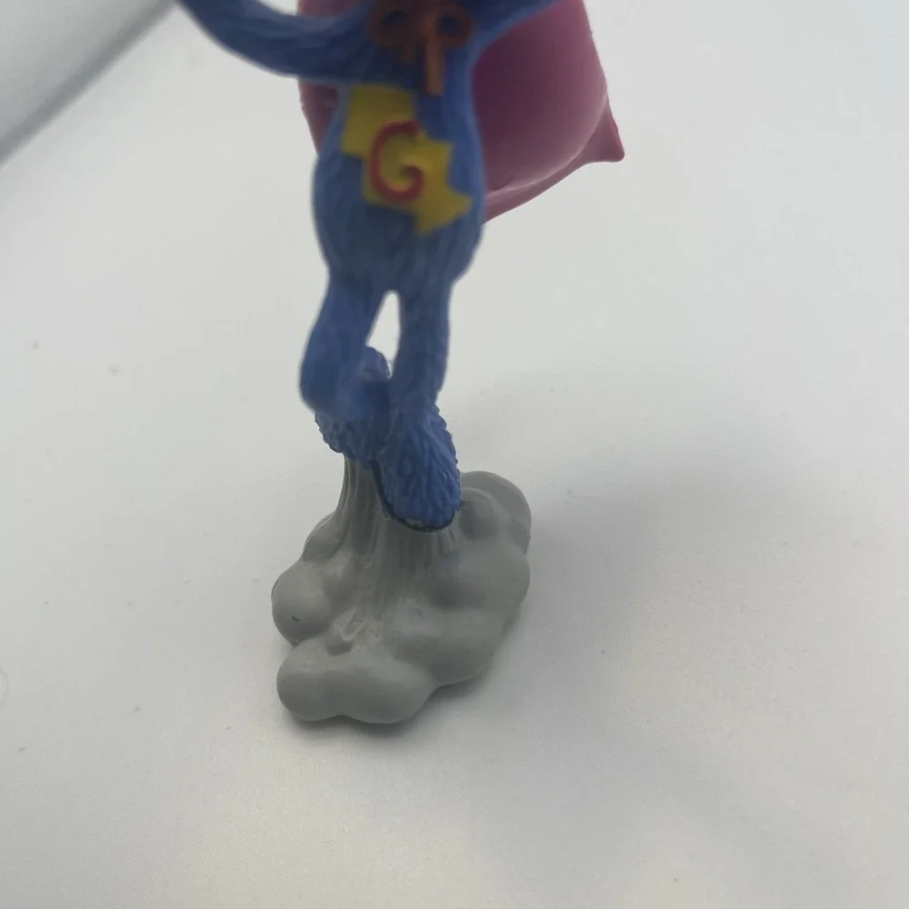 VTG Sesame Street Super Grover Action Figure PVC Jim Henson's Muppet's Applause - Picture 3 of 12
